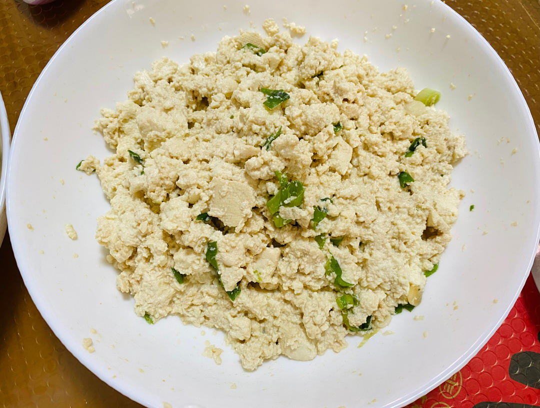 家庭版小葱拌豆腐😋