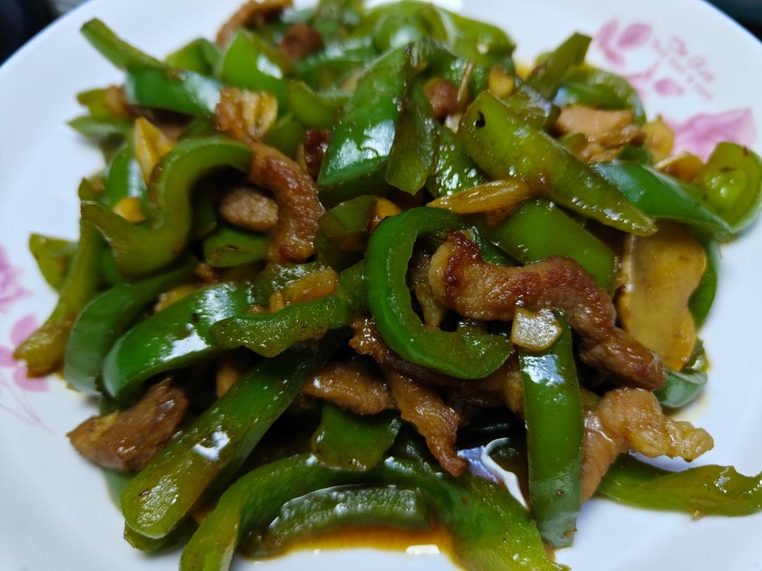 青椒炒肉丝