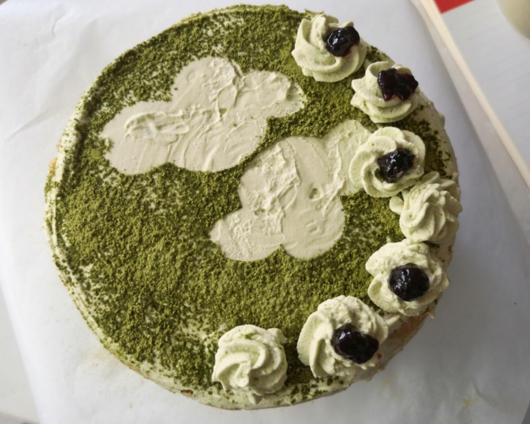 抹茶云朵☁️蛋糕