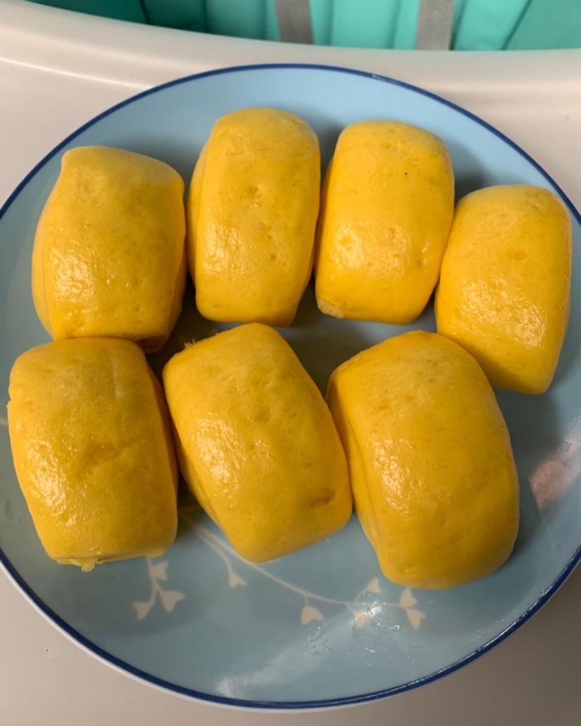 一滴水不加的南瓜馒头（面包机版）