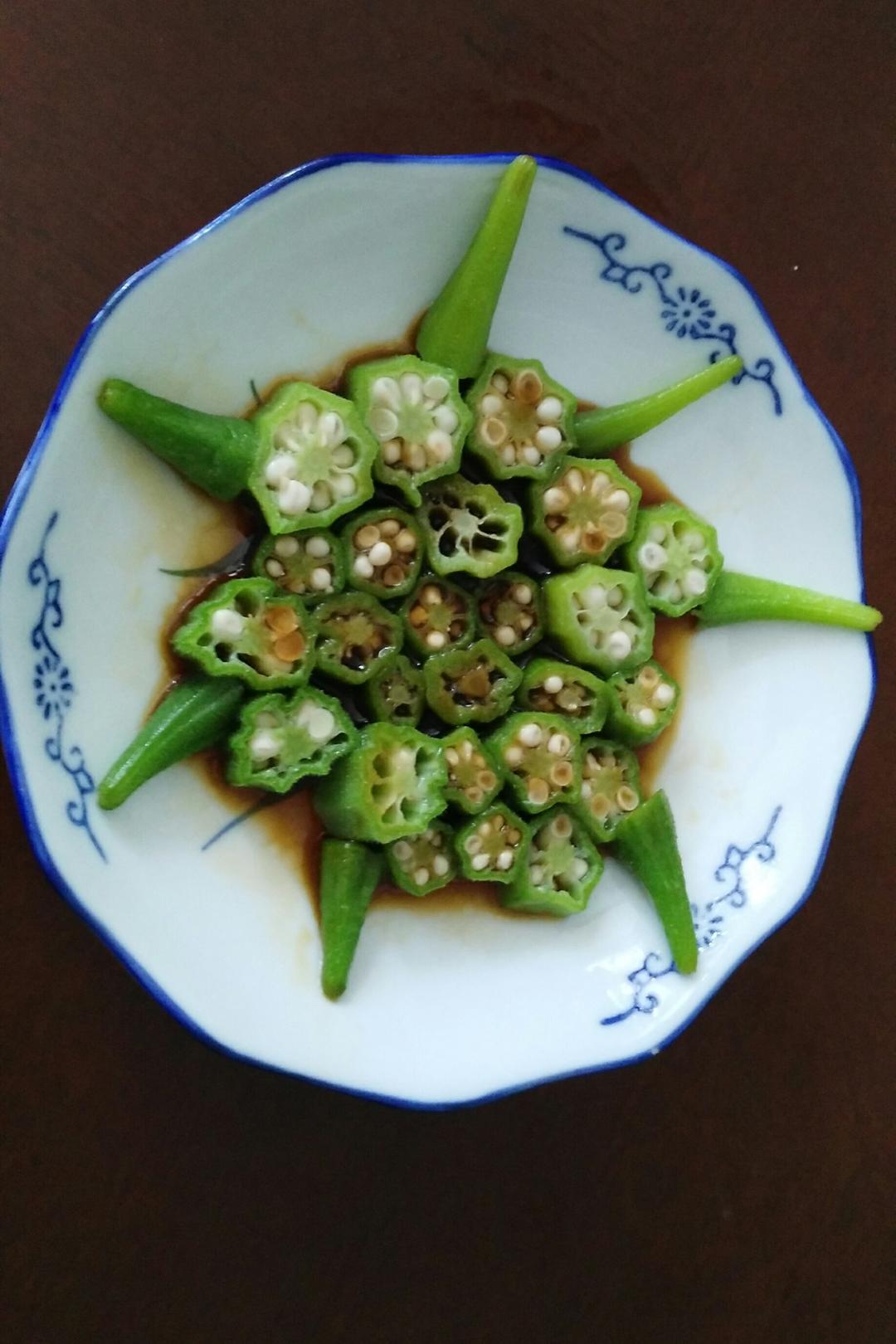 【白灼秋葵】清爽简单