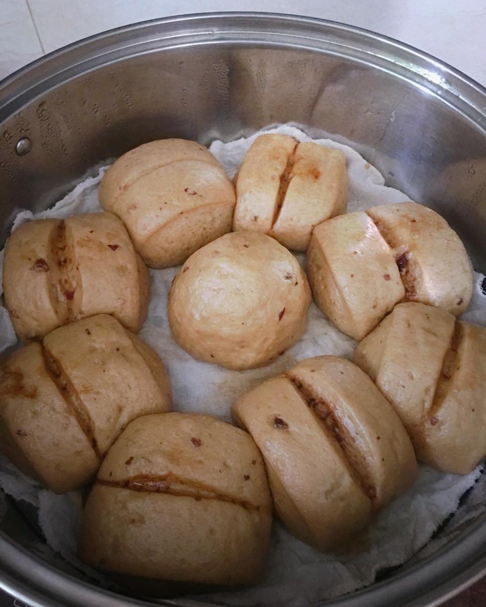 有料的红糖馒头（土豪包）