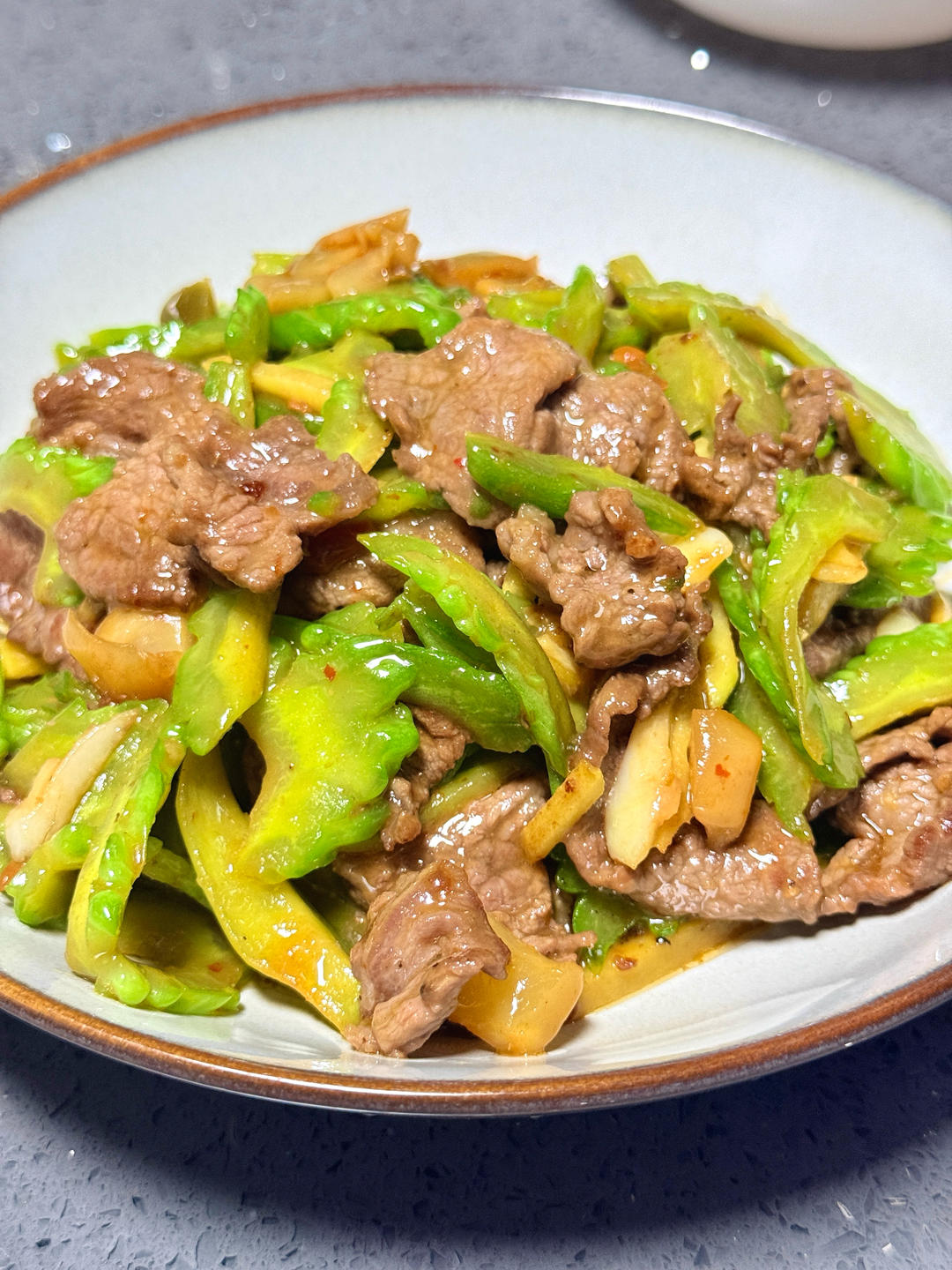 豉汁凉瓜炒牛肉