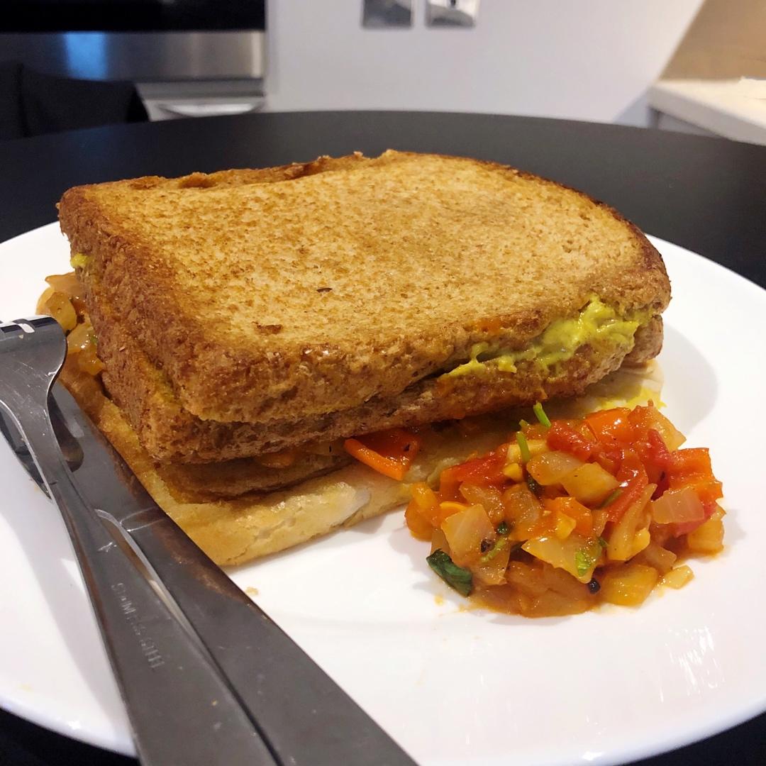 清爽开胃又低卡- 墨西哥牛油果莎莎酱 Mexican Avocado Salsa