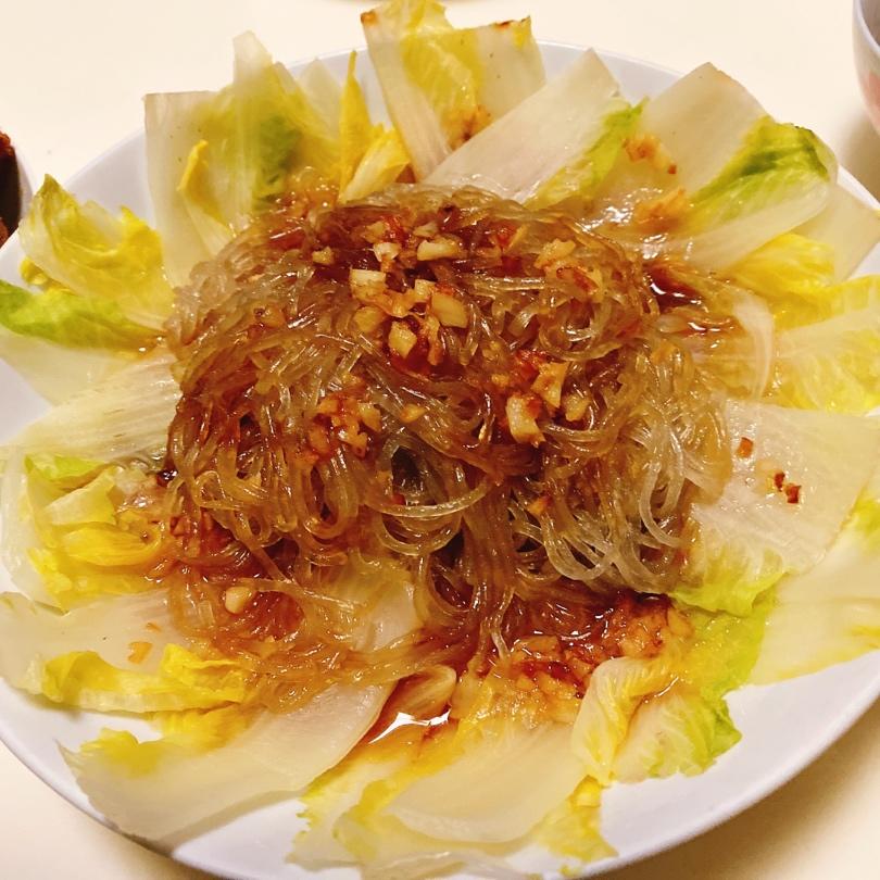 蒜蓉粉丝娃娃菜