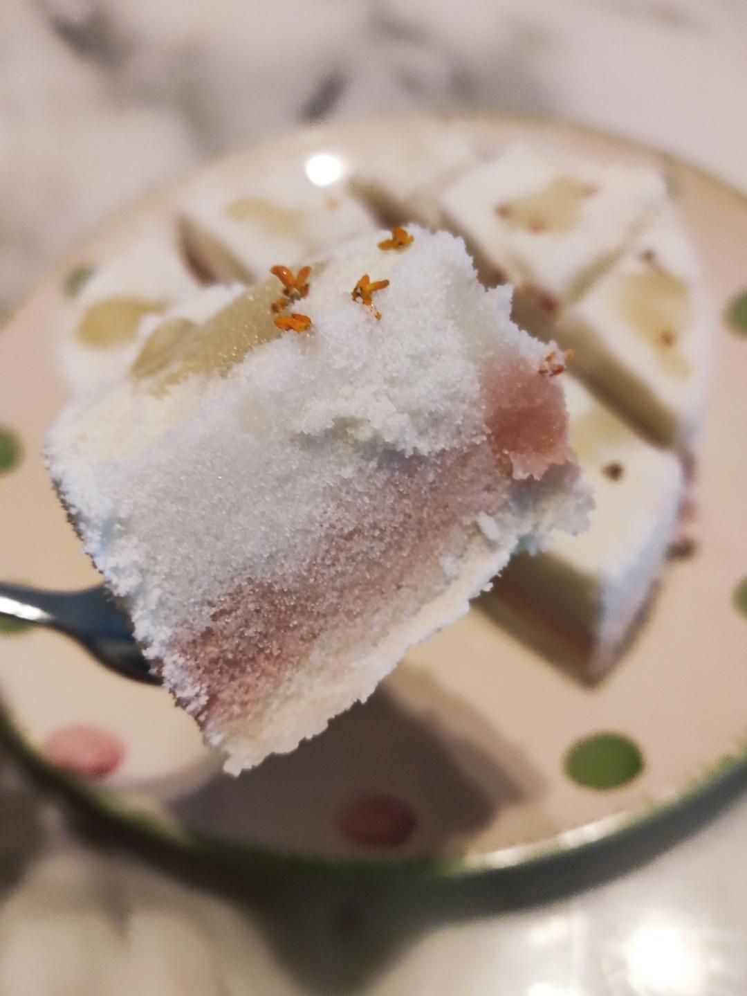 桂花糕 松糕 半小时搞定毫无难度