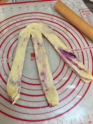 紫薯大理石纹吐司的做法 步骤10