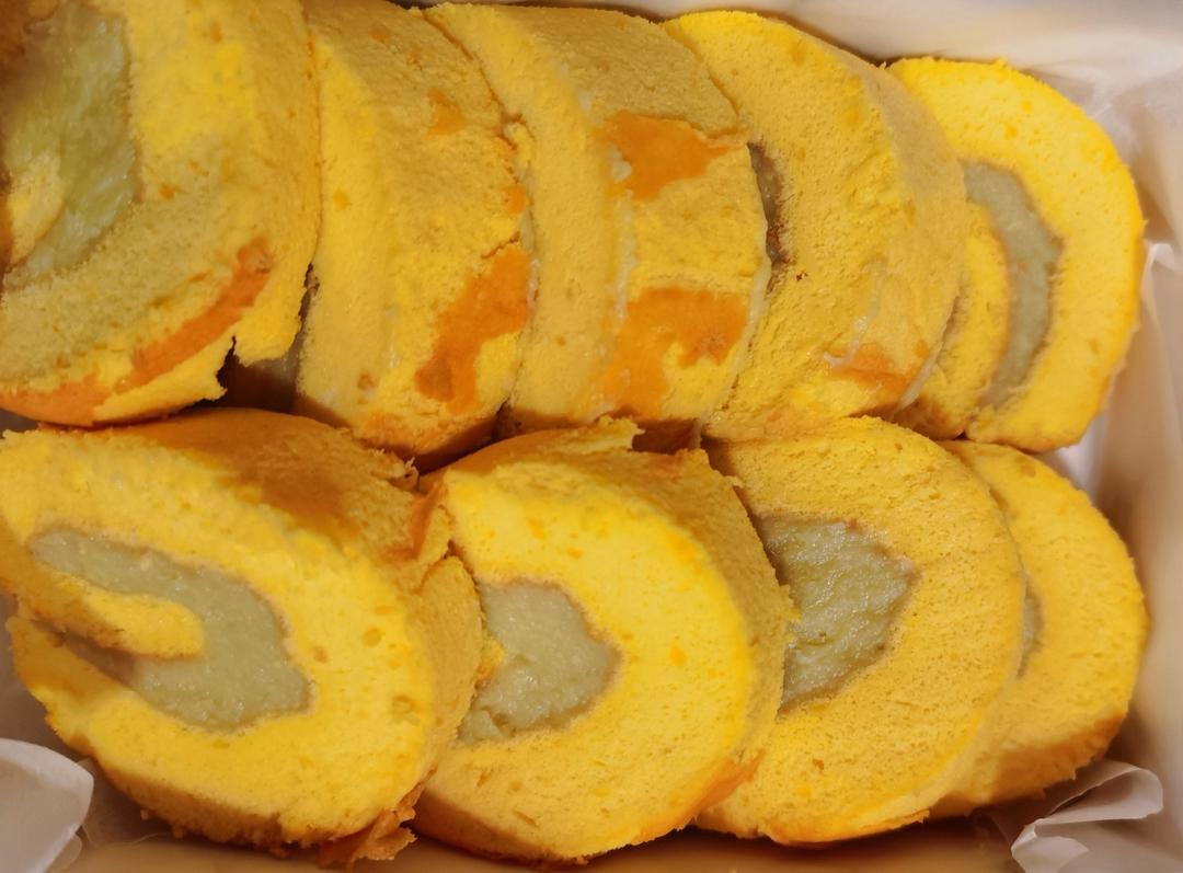 蛋糕卷这样做‼️不掉皮不开裂（小视频食谱）