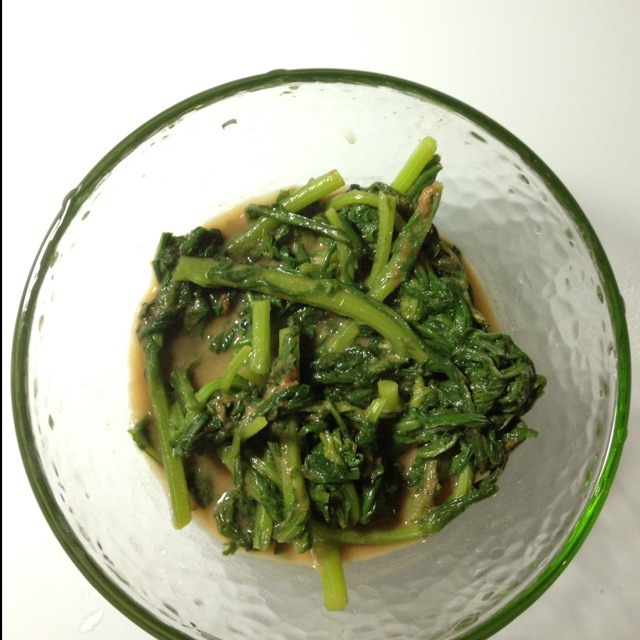 凉拌茼蒿