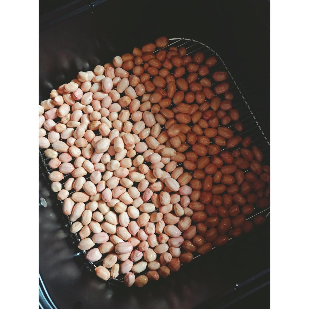 油炸花生米_空气炸锅