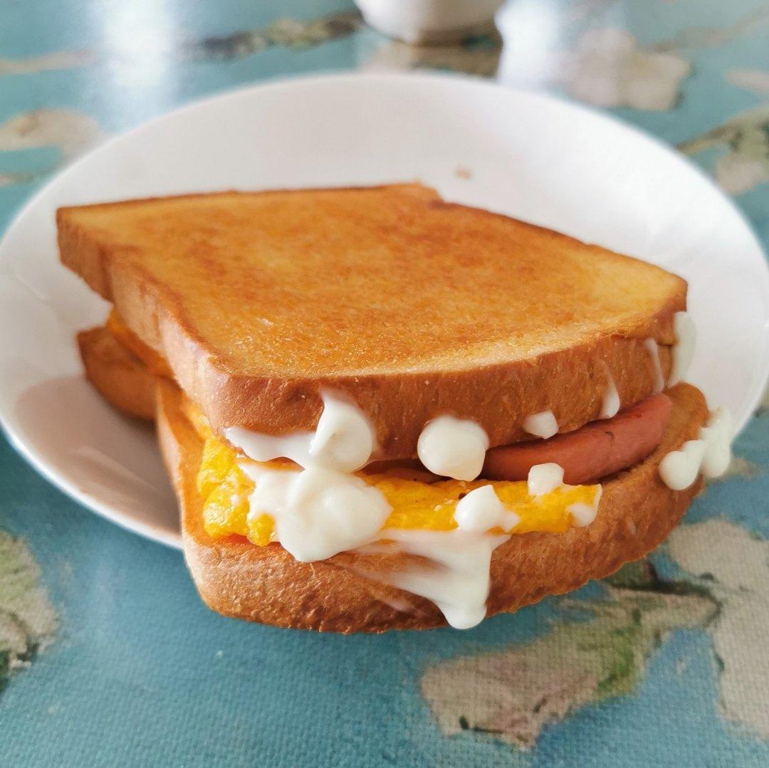 喜茶同款❗️❗️厚蛋烧吐司三明治❗️好吃到没朋友
