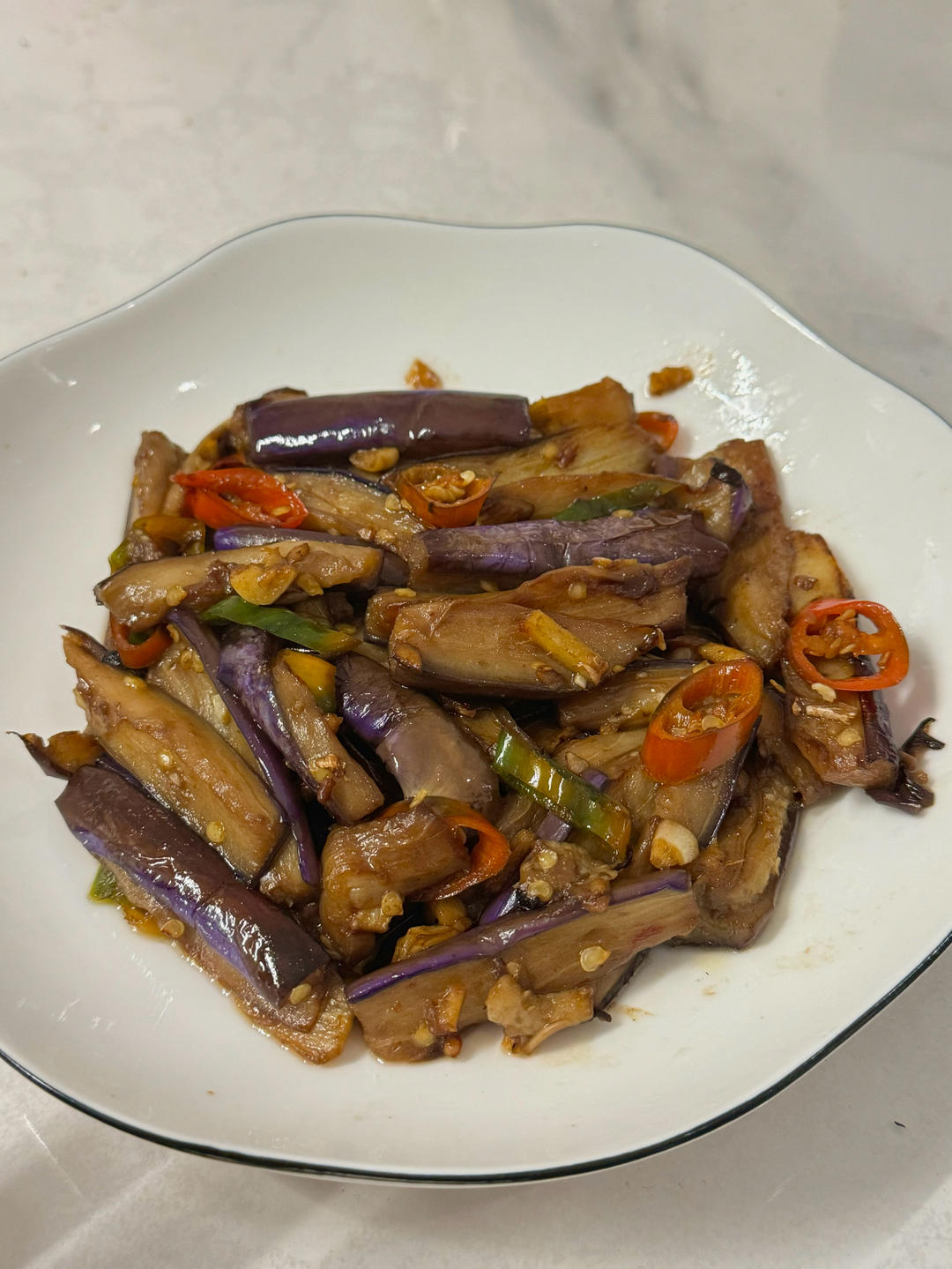辣椒炒茄子