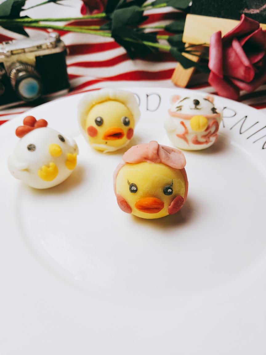 不开裂的卡通汤圆