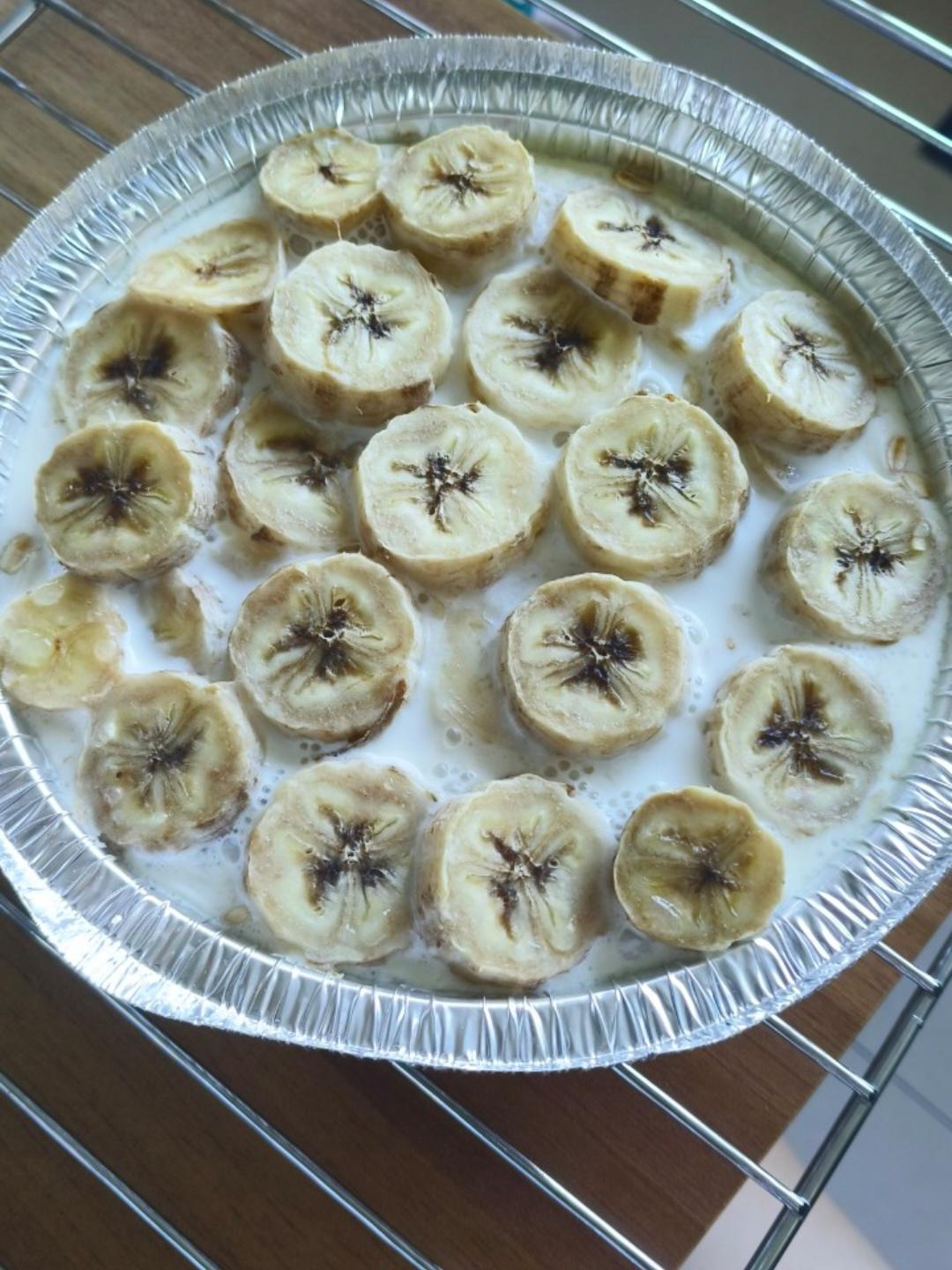 减脂期增肌低卡早餐 快手烤香蕉燕麦 上班族友好五分钟搞定