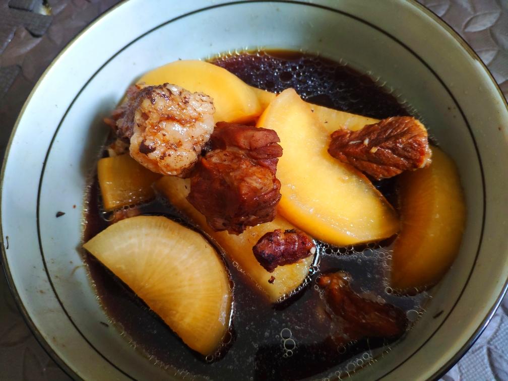 白萝卜炖牛腩（电饭锅少盐版）的做法