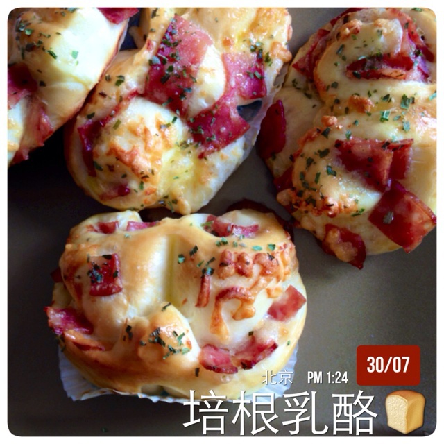 培根乳酪小面包