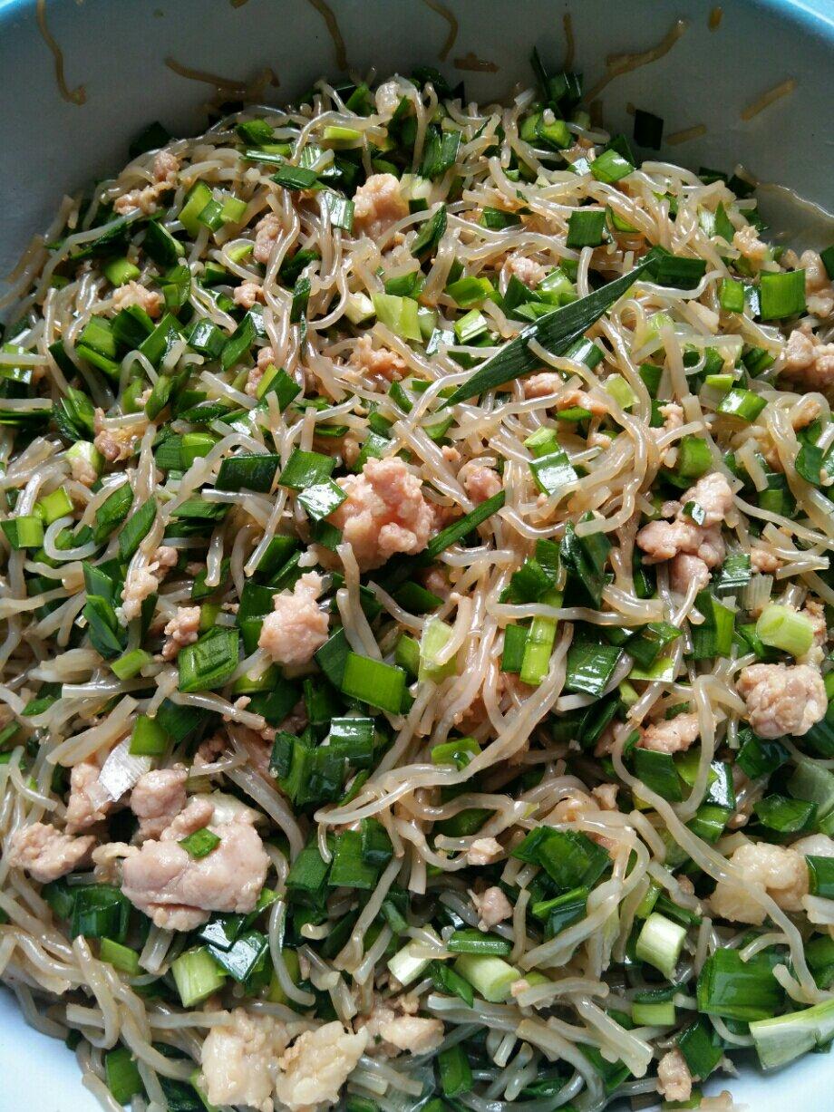 皮薄馅儿大的粉丝肉末包子（馅料做法）