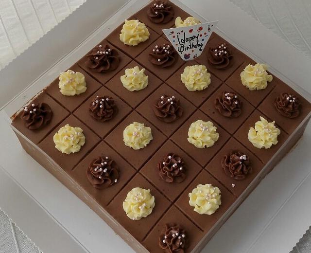 巧克力慕斯蛋糕（10寸）的做法