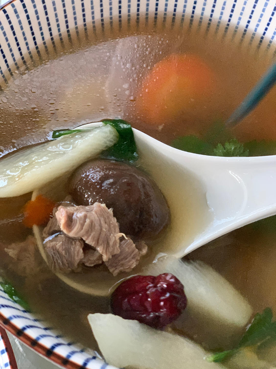 山药牛肉汤