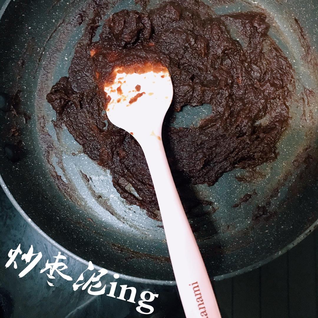 枣泥核桃蛋糕