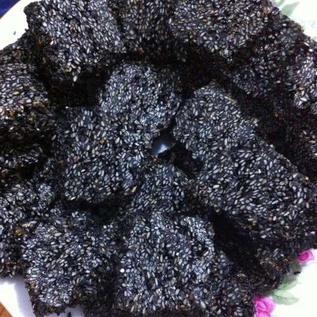 黑芝麻糖
