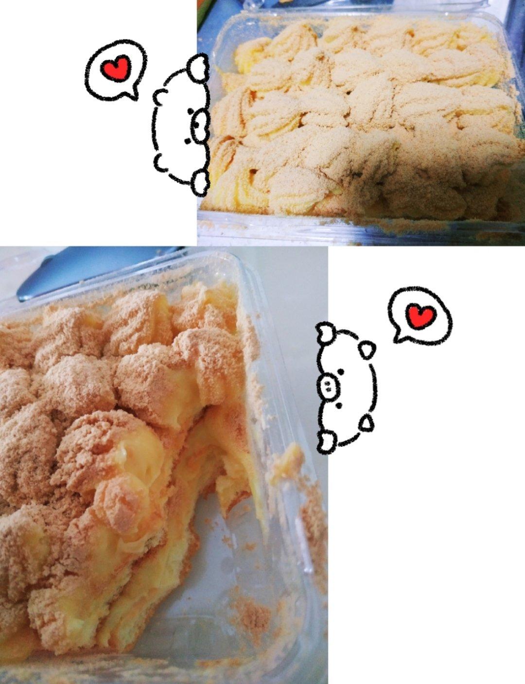 豆乳盒子蛋糕（无奶酪和奶油）