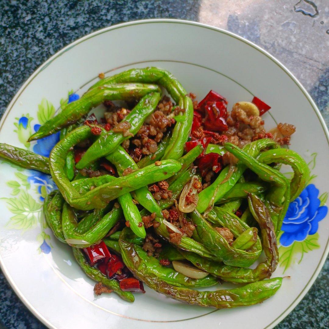家庭版干煸豆角