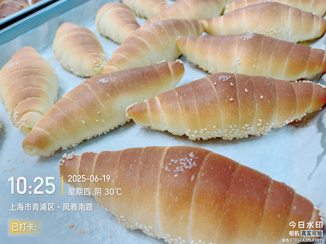 这个芝麻海盐卷我真的太爱了，你们赶紧做起来！