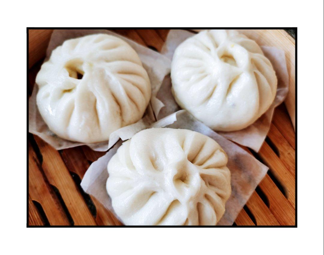 节省一半时间的大包子（另付翠绿菜包子，肉包子，腹黑包子食谱）