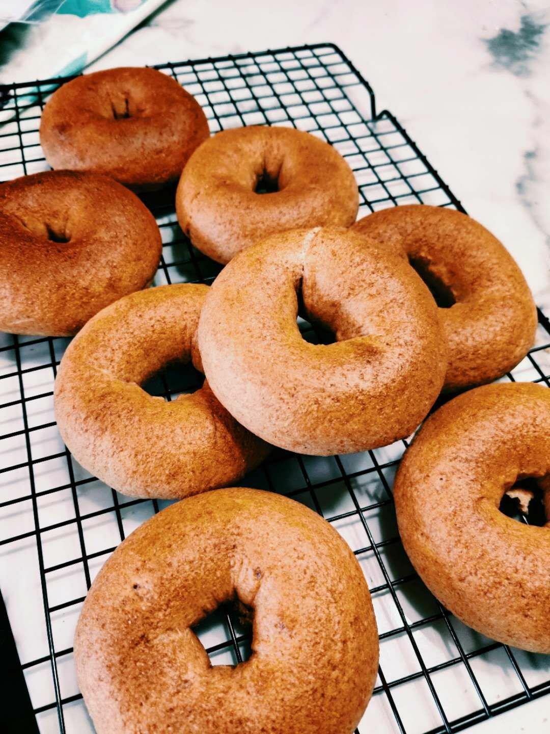 100%全麦贝果 基础纯全麦贝果