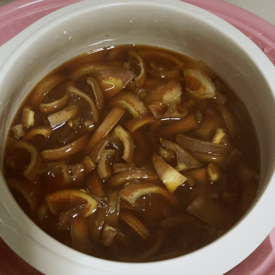 冰糖炖柠檬