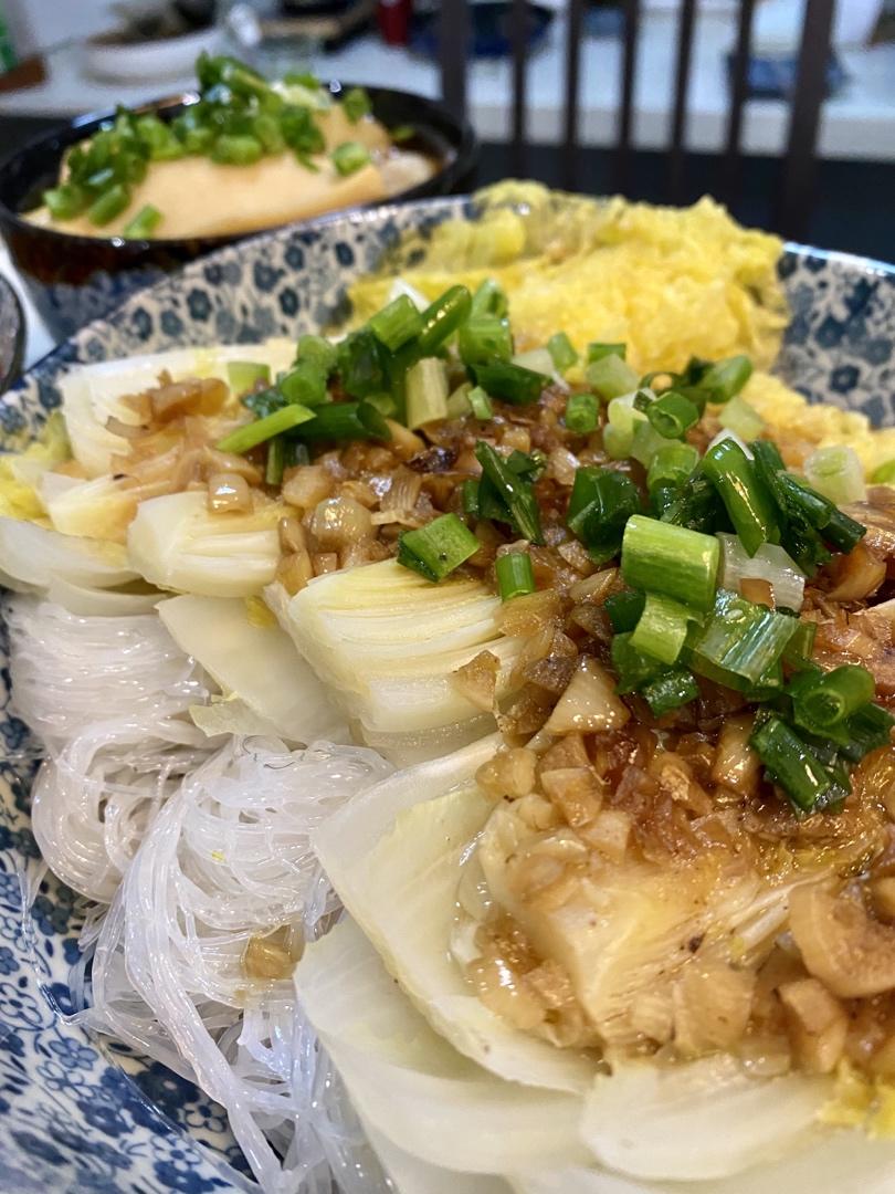 蒜蓉粉丝蒸娃娃菜