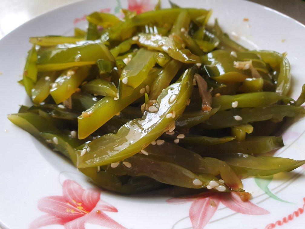 dragonzcx做的凉拌海白菜