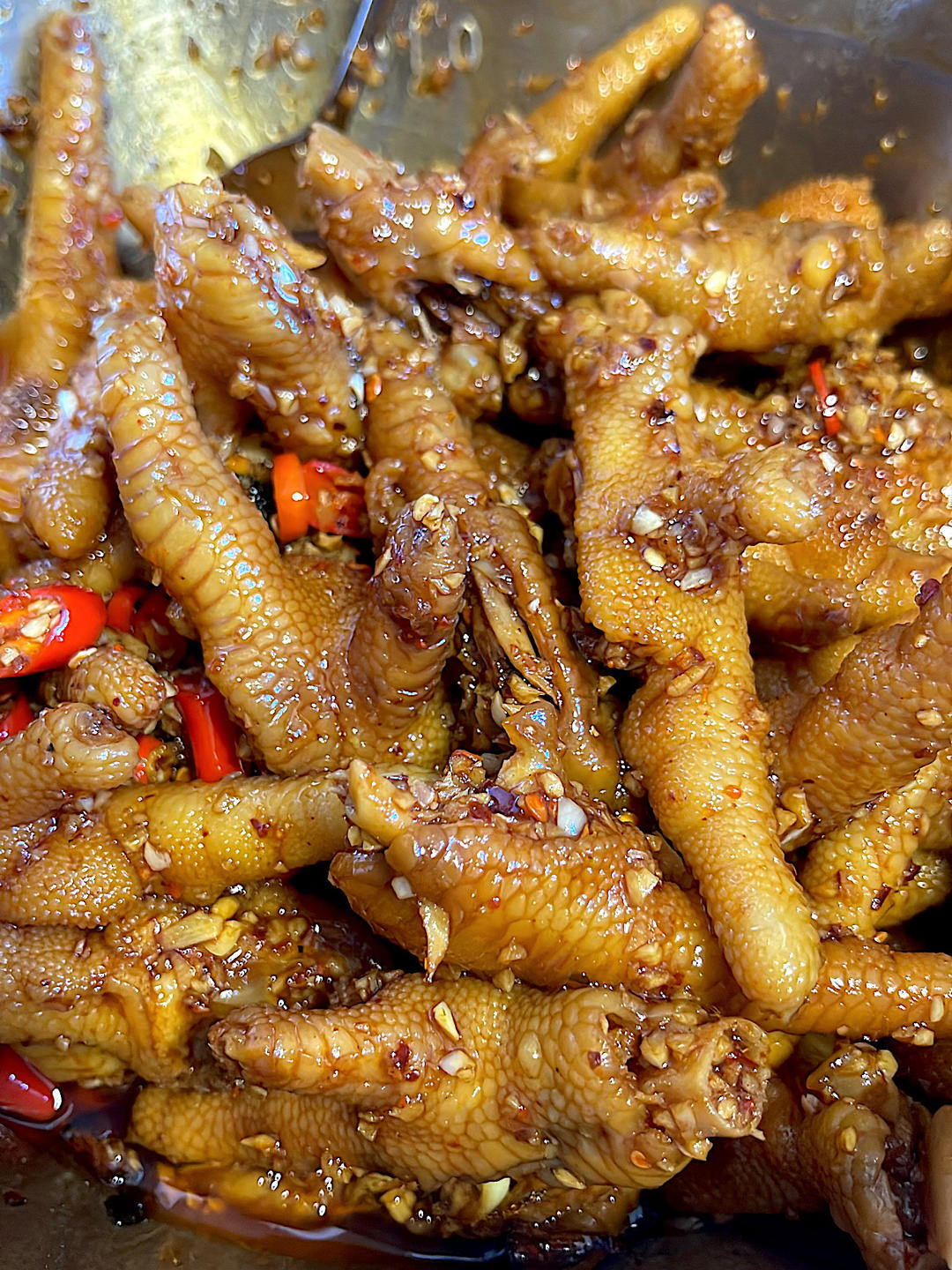 卖了十几年鸡爪的阿姨教我做的蒜香鸡爪