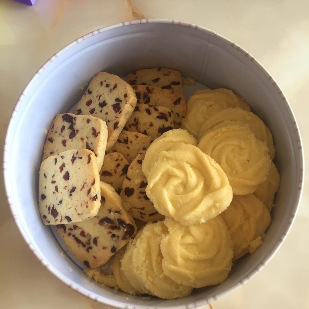 低糖少油版蔓越莓饼干