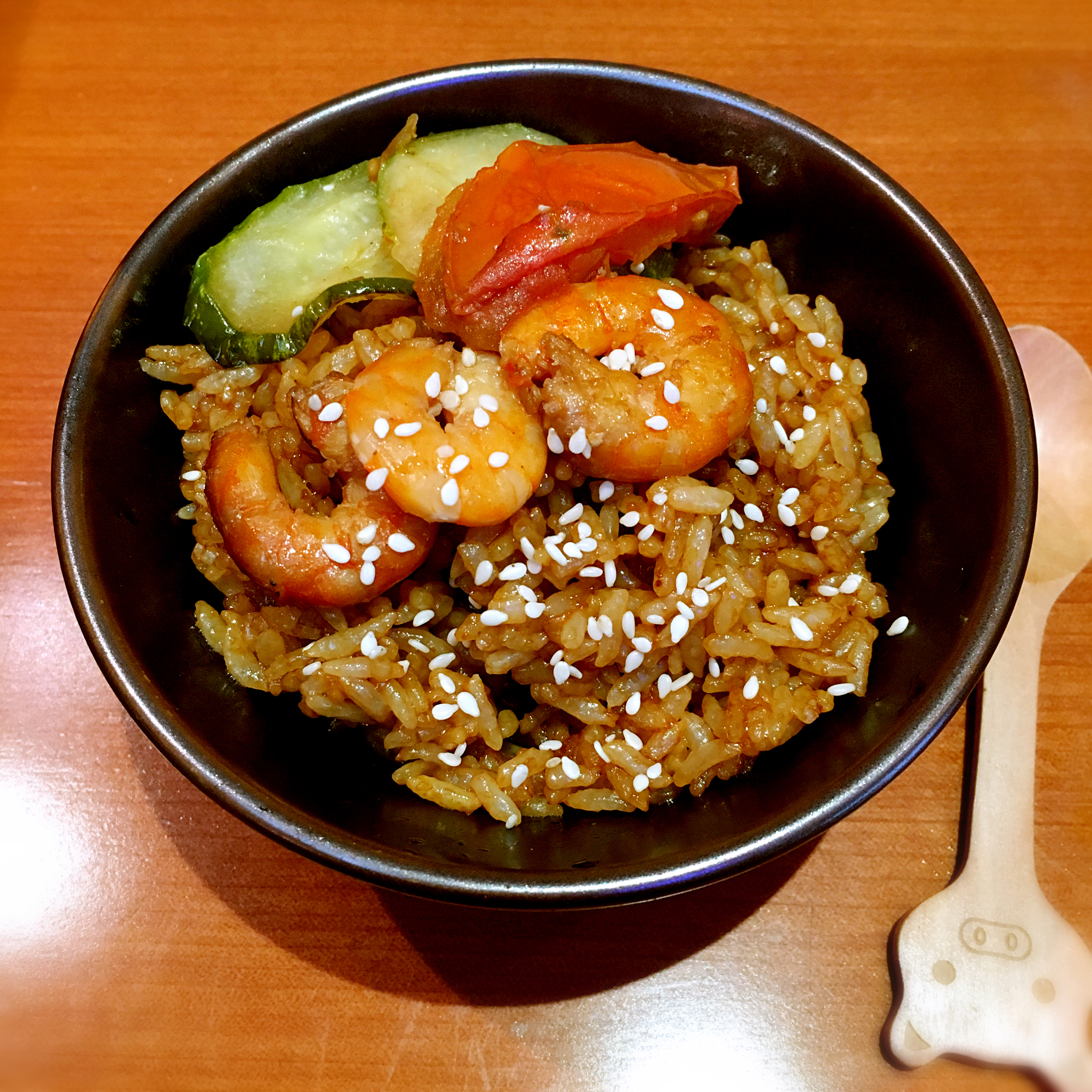 小时候的酱油炒饭