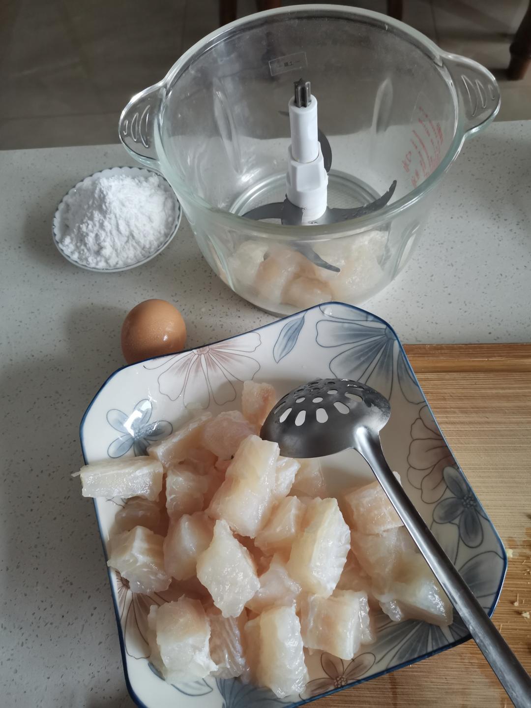 自制鱼豆腐😋感觉无敌……