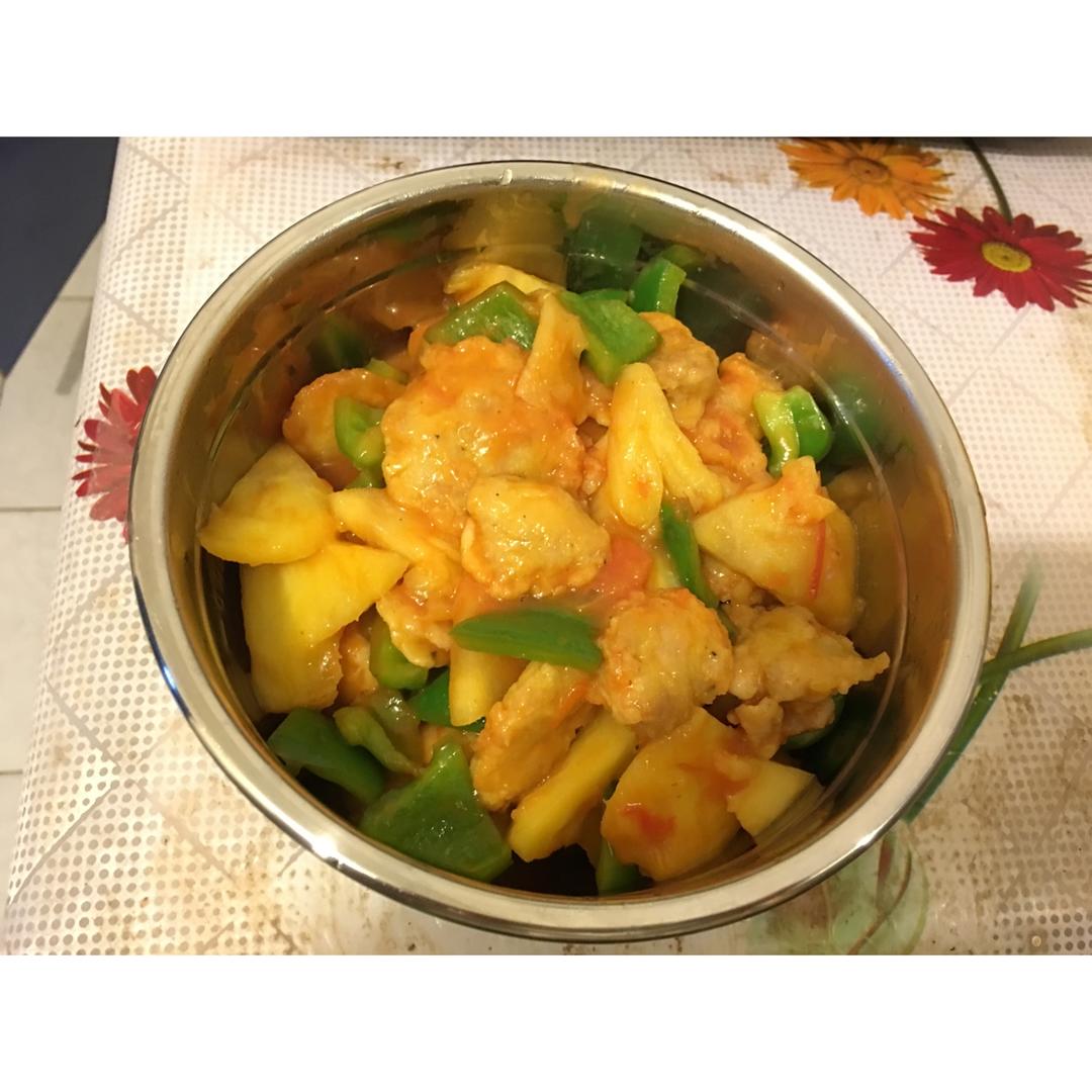 菠萝咕噜肉