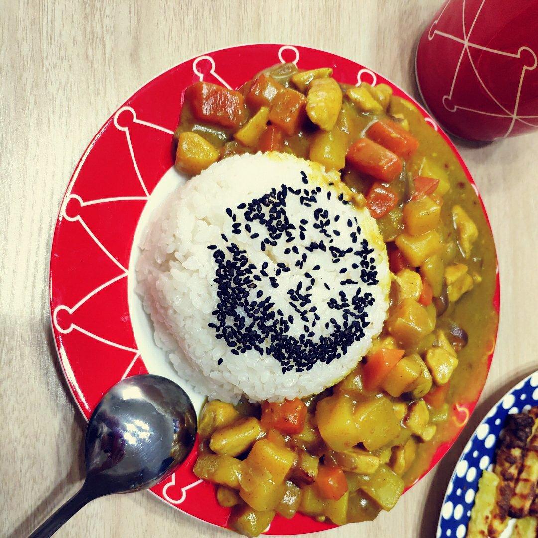 咖喱鸡饭