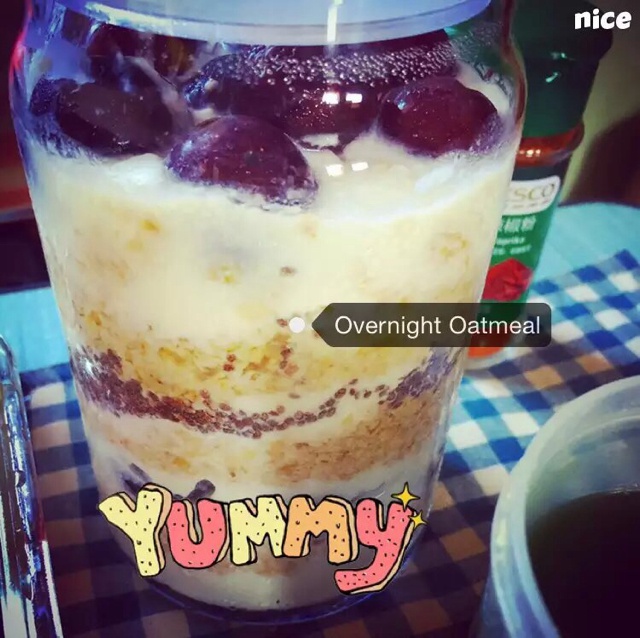 Overnight Oatmeal 隔夜早餐燕麦杯