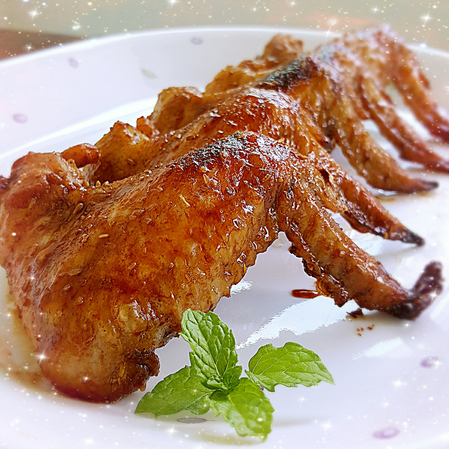 jkey-恩宇居做的孜然烤鸡翅