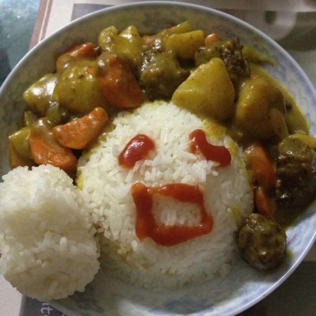 咖喱鸡饭