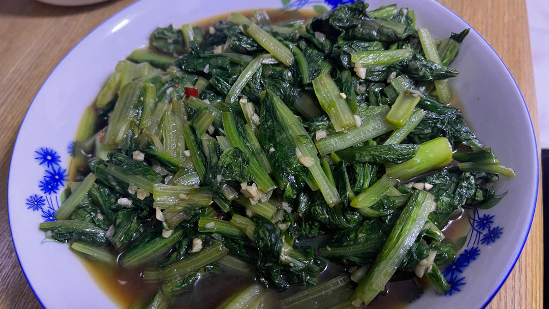 蒜蓉油麦菜（蚝油）