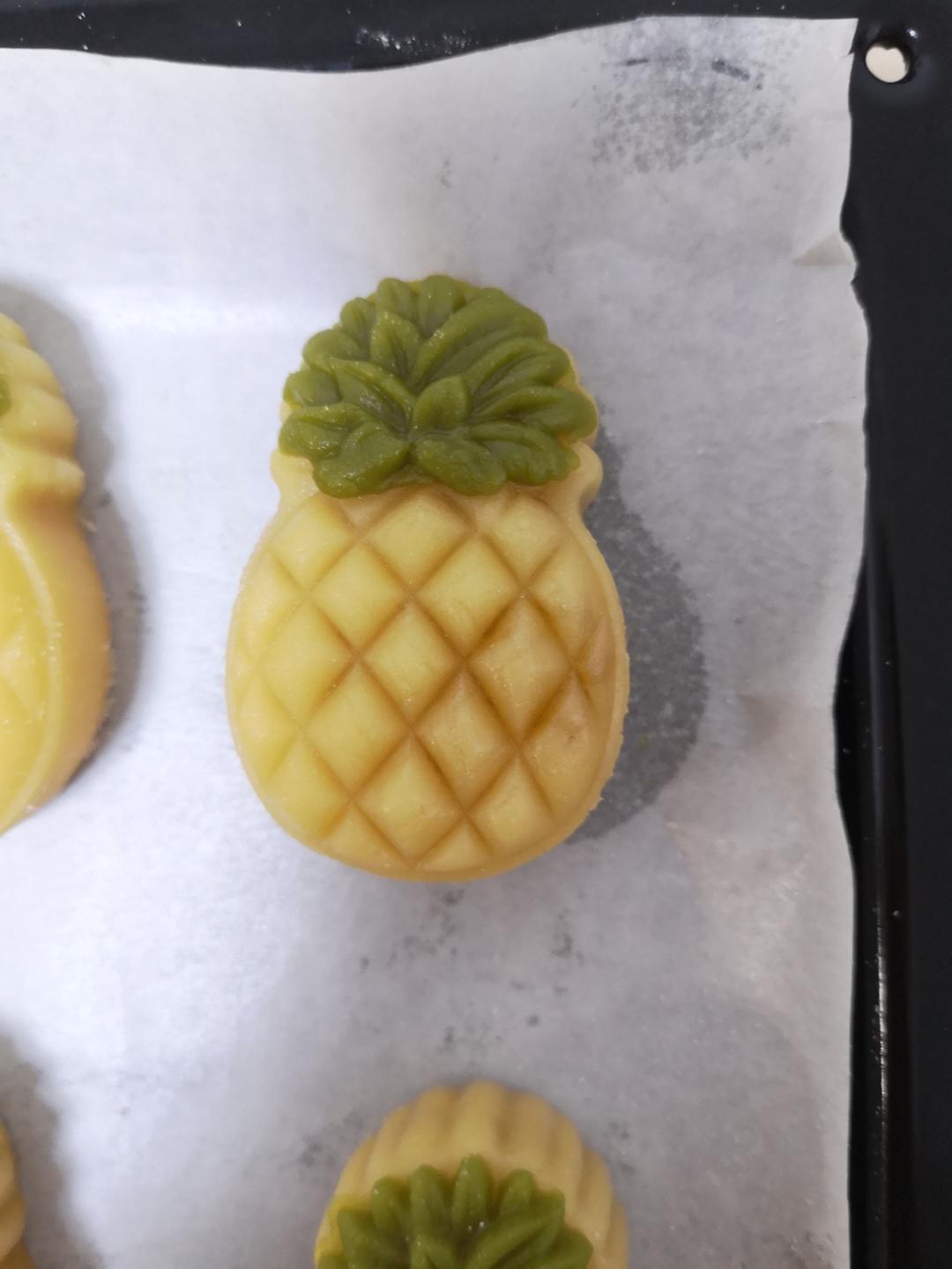 广式凤梨月饼（2020最火的款隔夜回油）