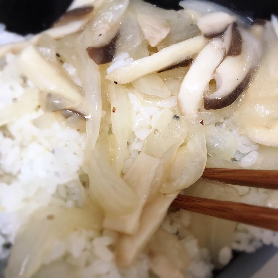 洋葱遇到杏鲍菇