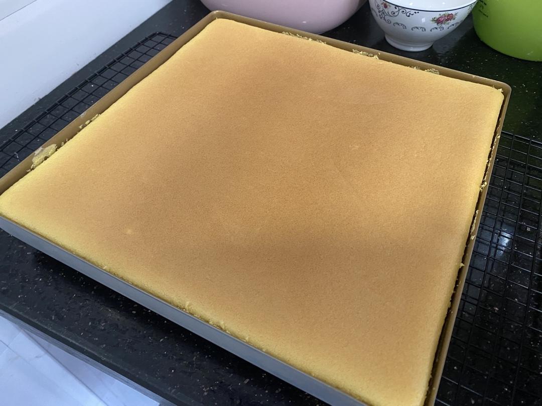 原味基础蛋糕卷(小五卷)