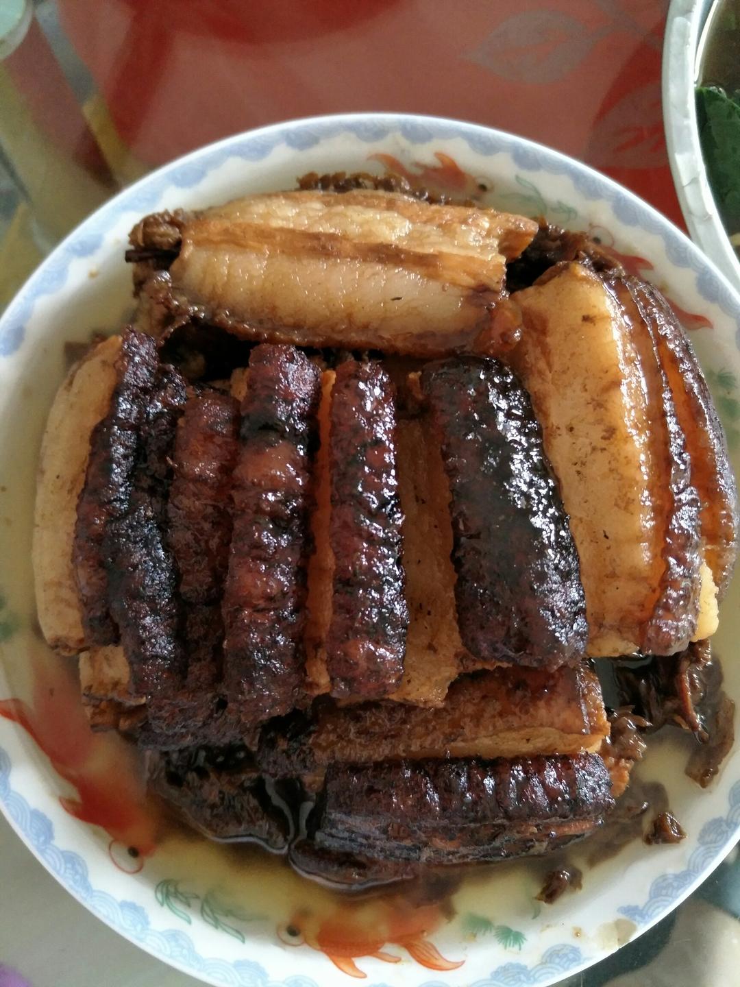 静默莳光做的梅菜扣肉【曼食慢语】