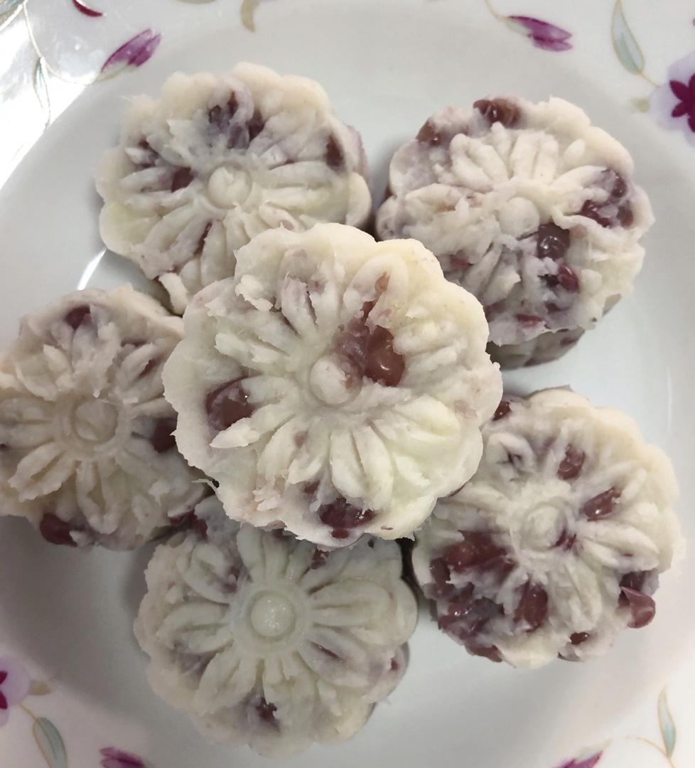 红豆山药糕