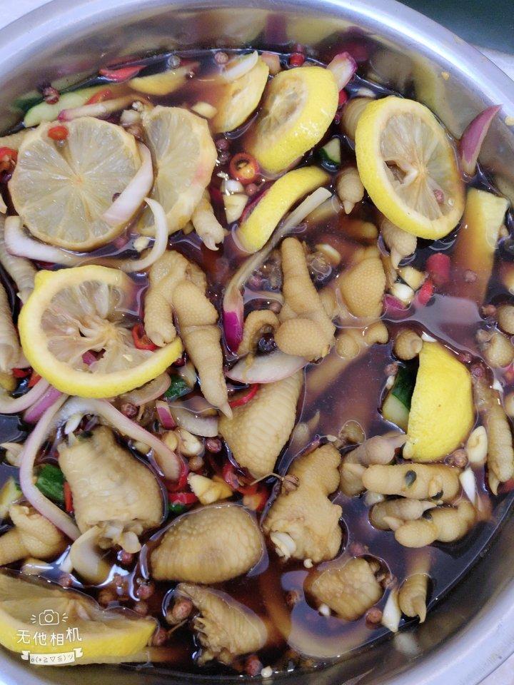 🍋柠檬百香果🌶️酸辣网红鸡爪