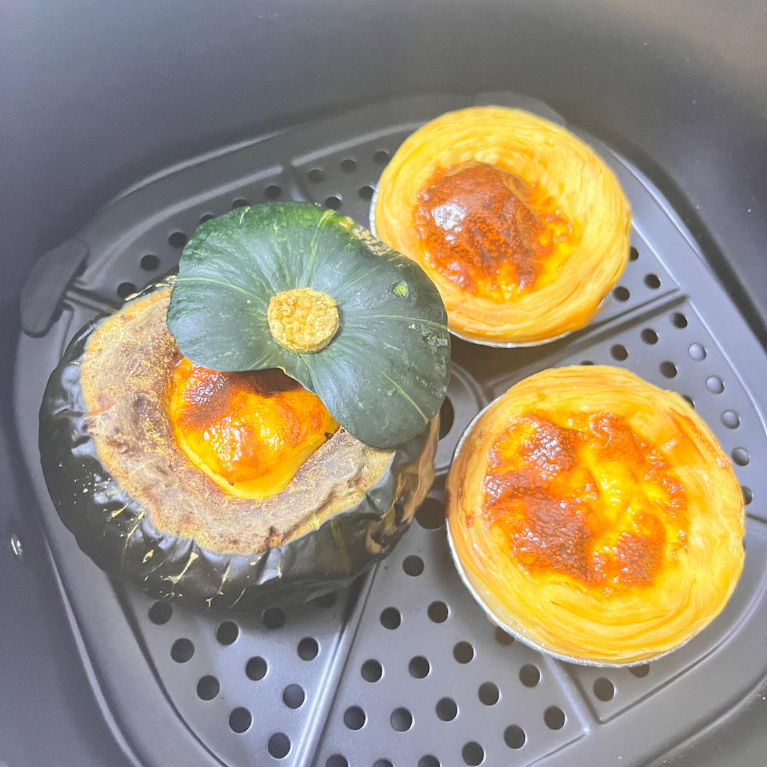 南瓜烤蛋奶🎃